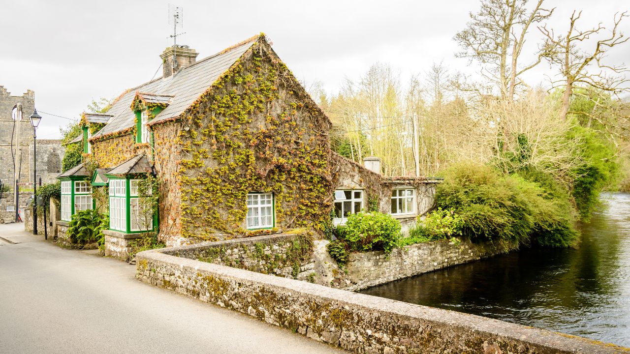 traditional Irish village of Cong, Ireland