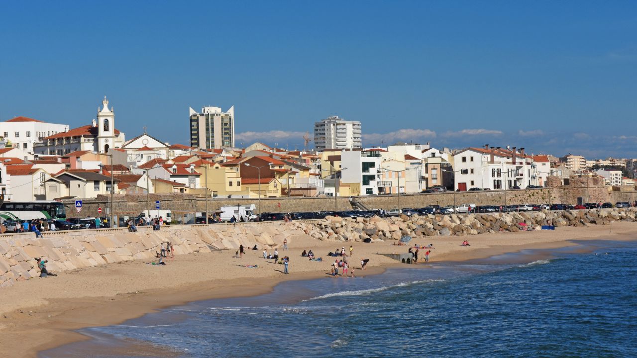 Village and Beach Buarcos, Figueira da Foz, Portugal