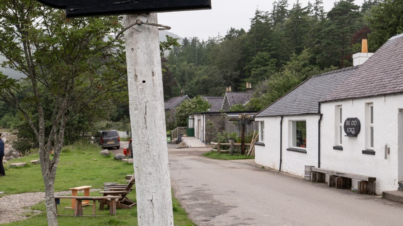 Inverie, Scotland Jul 24 2025 The Old Forge pub on the Knoydart Peninsula. The remotest pub in the UK, this community-owned bar is a unique travel destination only accessible by boat or long hike