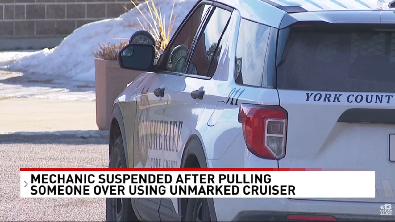 Police cruiser.