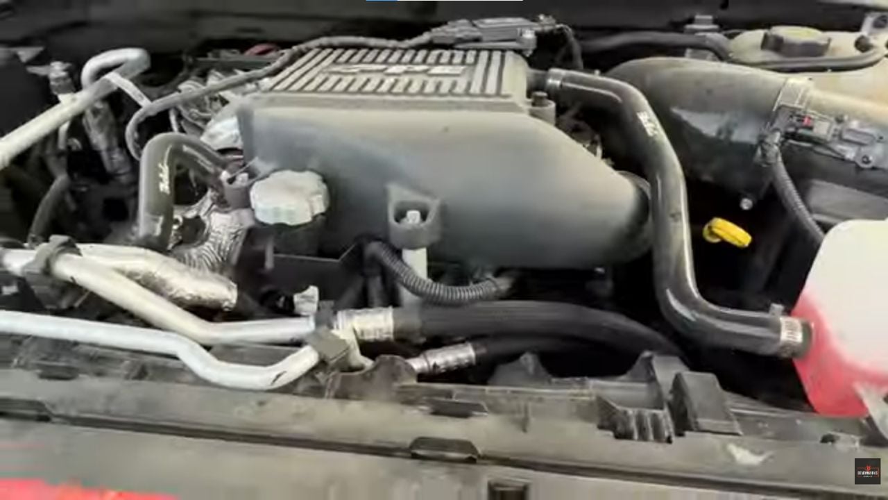 GM 3.0-liter inline-six LZ0 Duramax diesel.