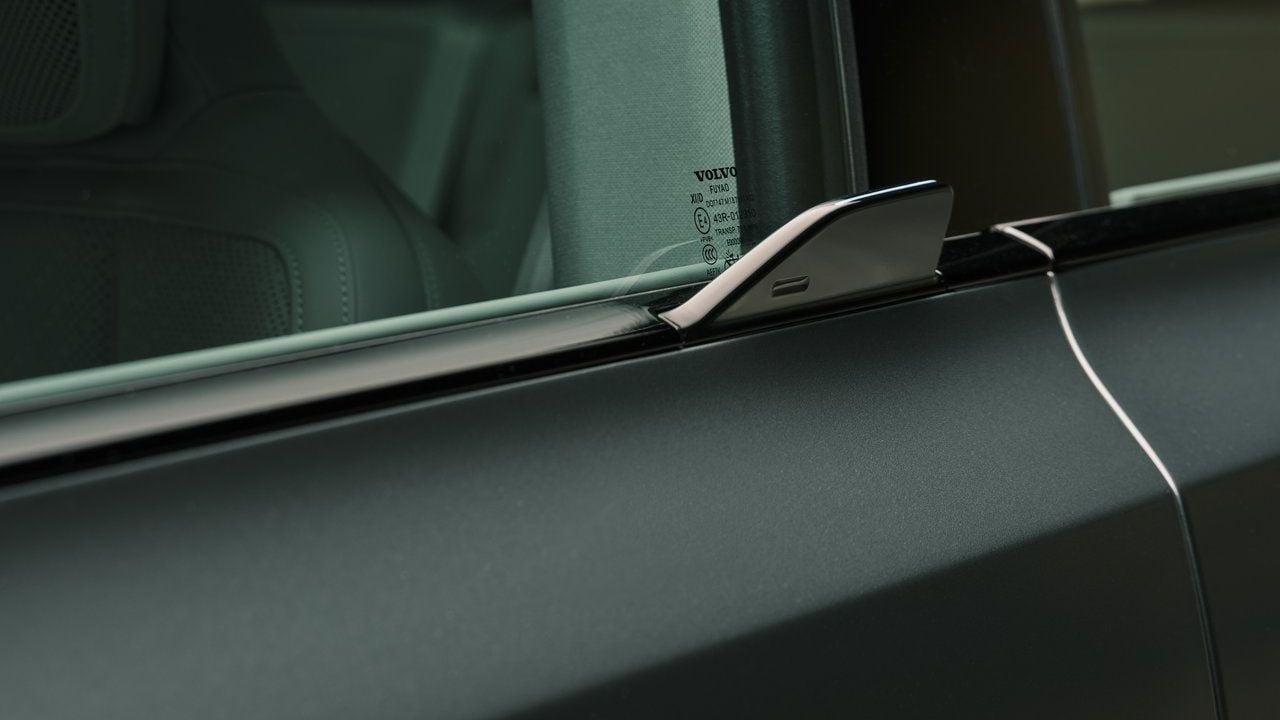 2027 Volvo EX60 door handle.