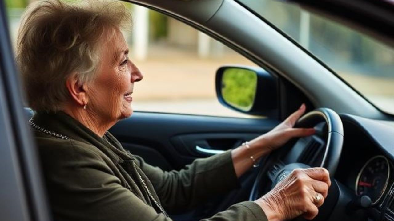 Older driver.