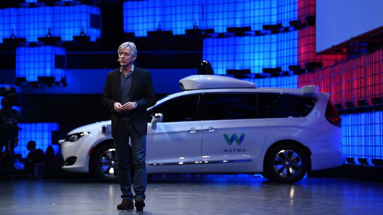 Waymo former boss John Krafcik at Web Summit 2017 - Centre Stage Day 1.