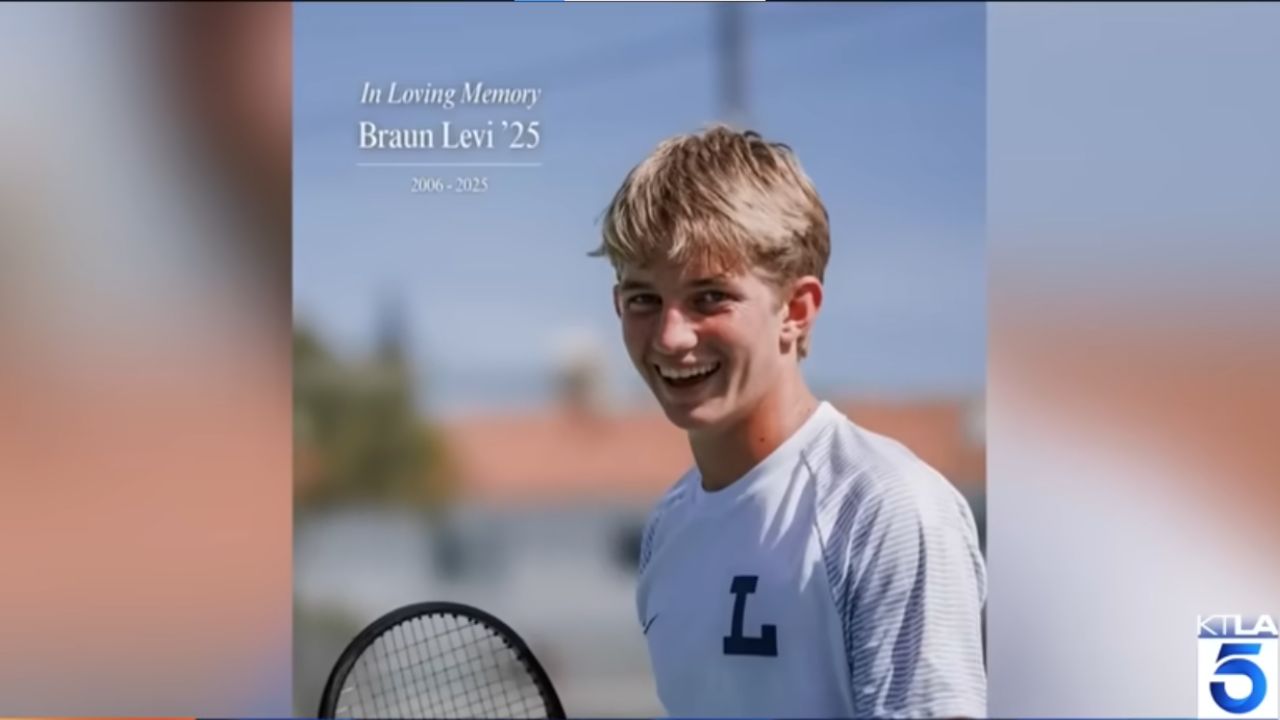 Braun Levi killed in car accident.