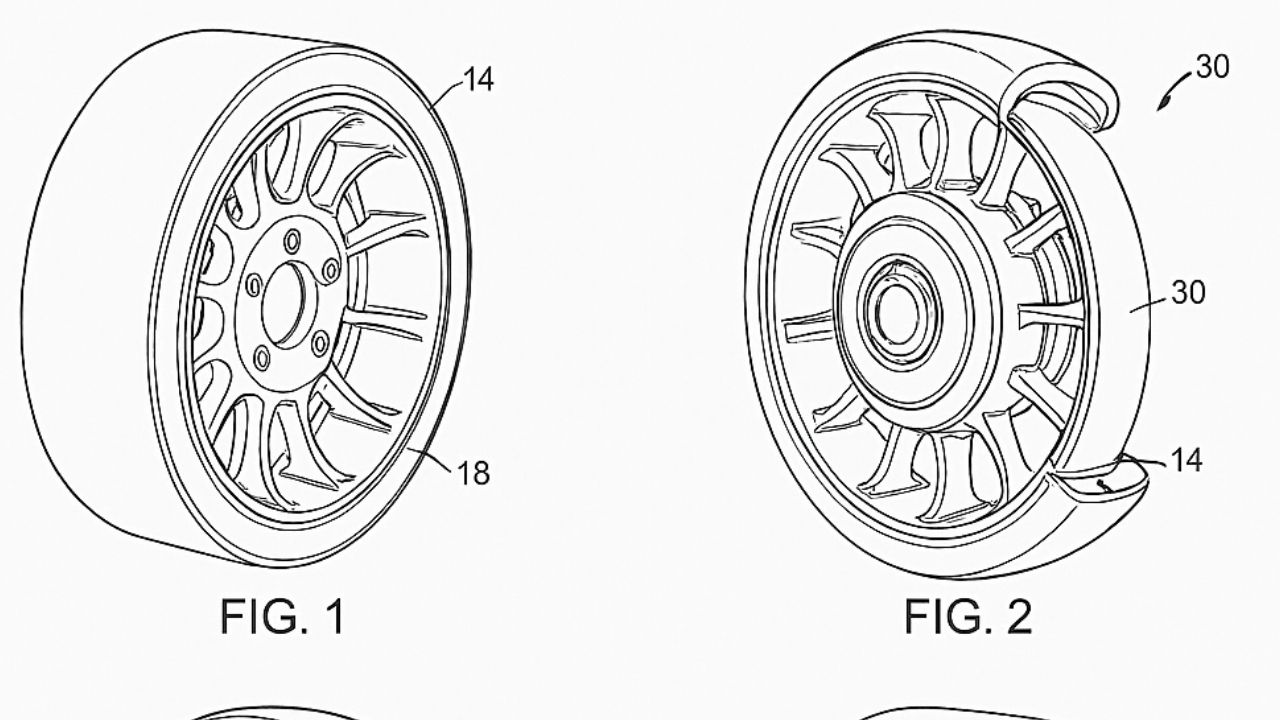Airless tire design.
