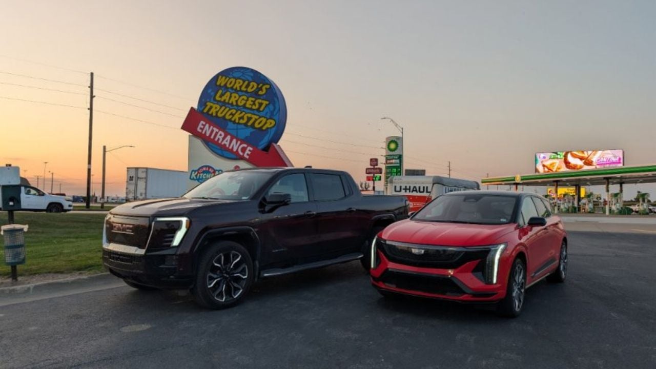 Cadillac OPTIQ and GMC Sierra.