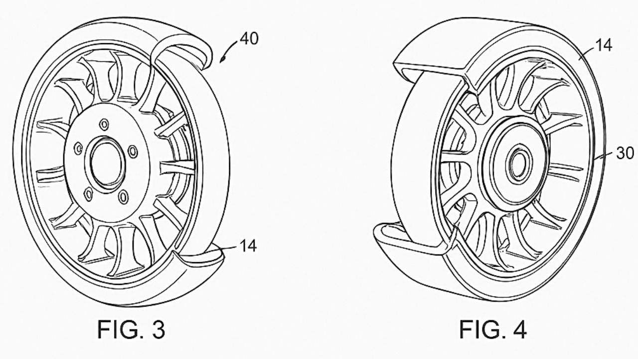 Airless tire design.