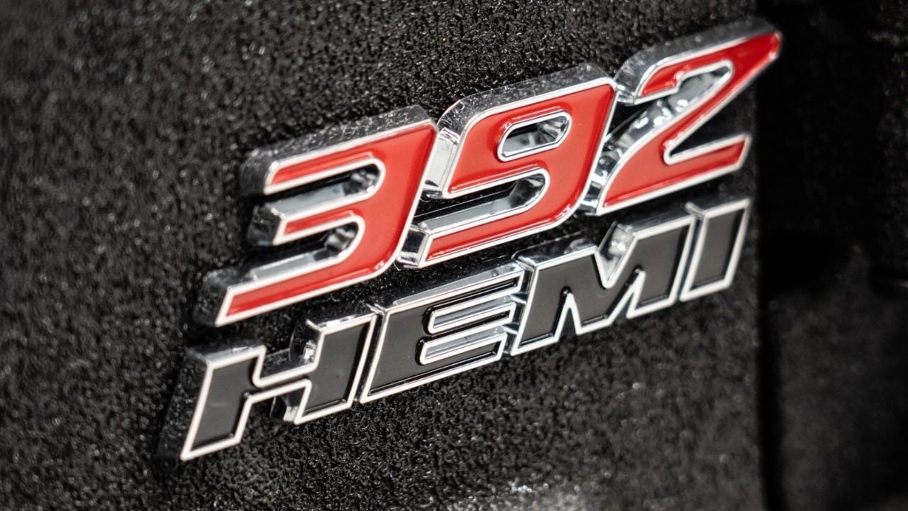 392 Hemi engine.