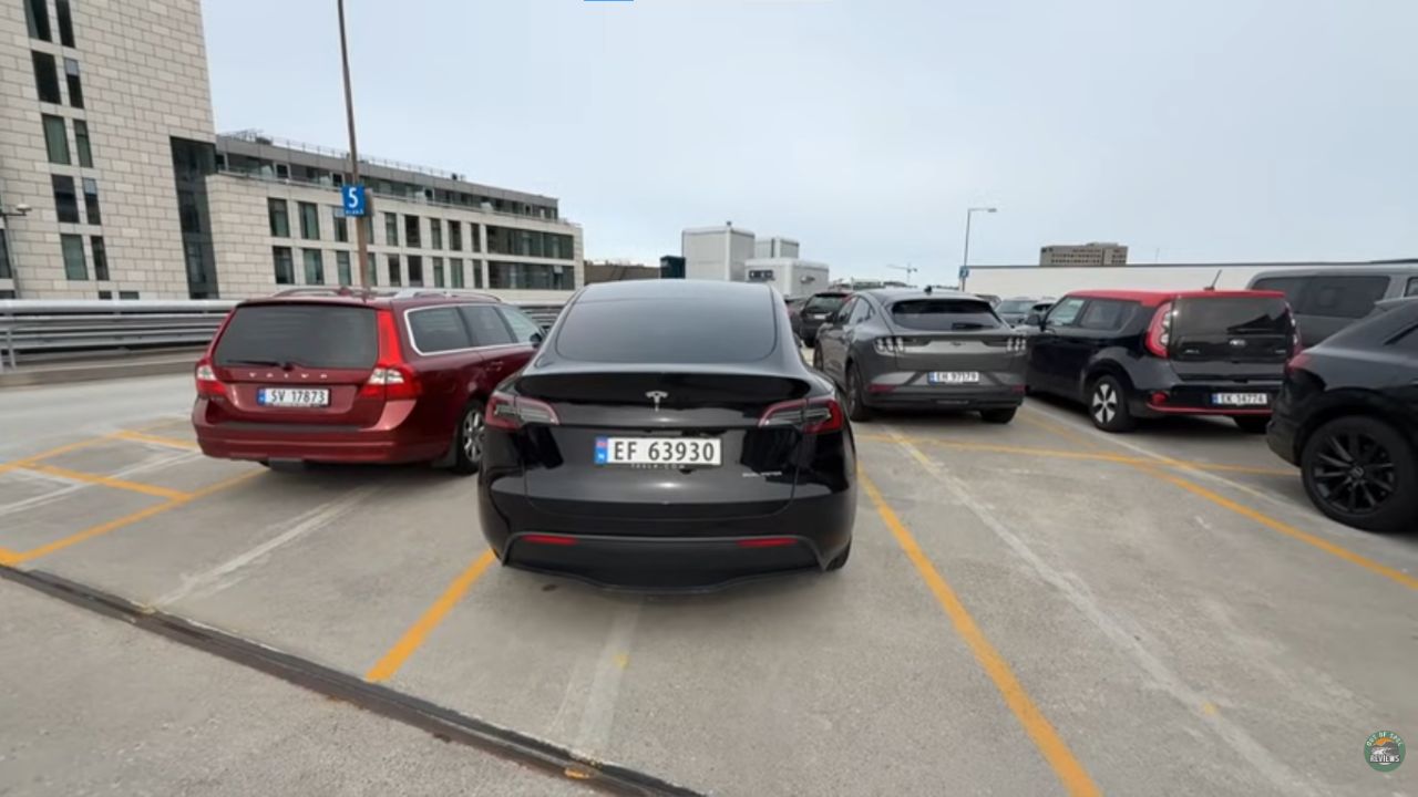 Tesla in Norway dealership.