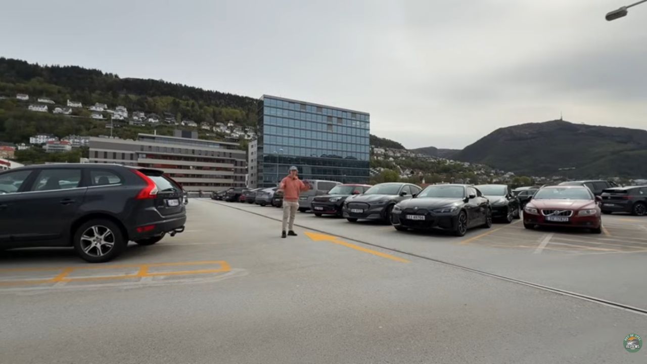 Car dealership in Norway.