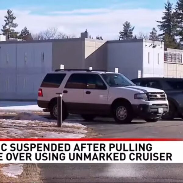 Police cruiser.
