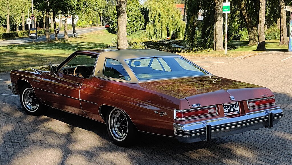 Vinyl Landau roof on a 1975 Buick LeSabre
