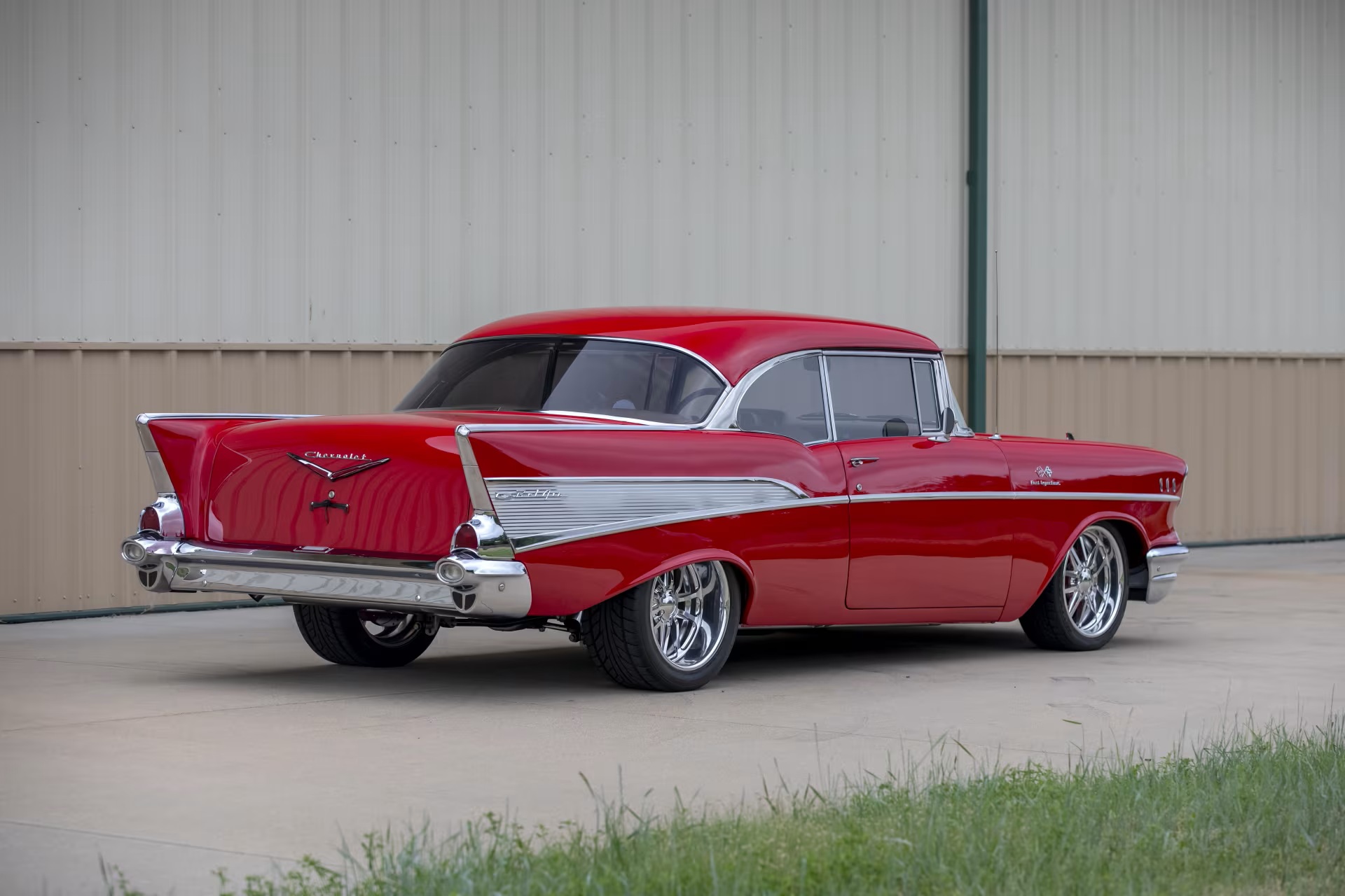 1957 Chevrolet Bel Air Hardtop back