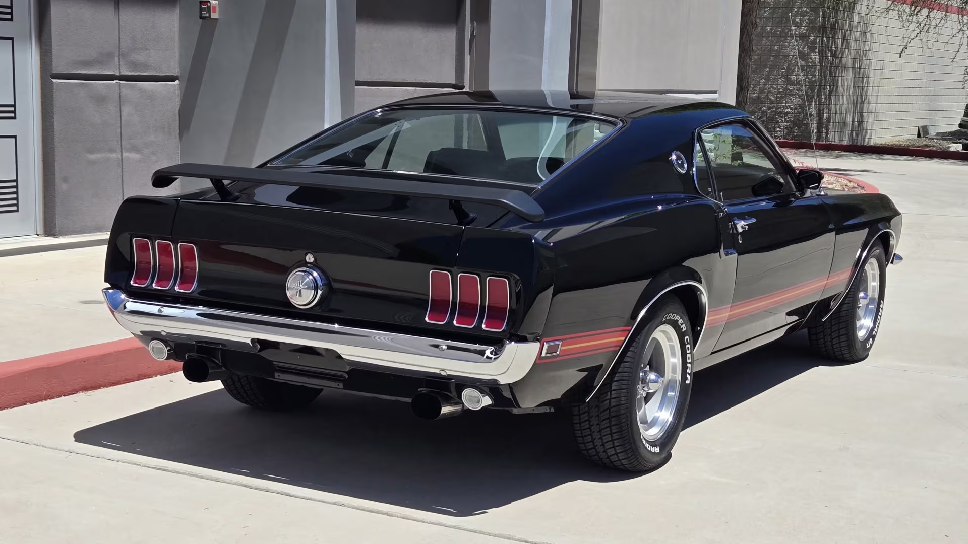1969 Ford Mustang Mach 1 Fastback back