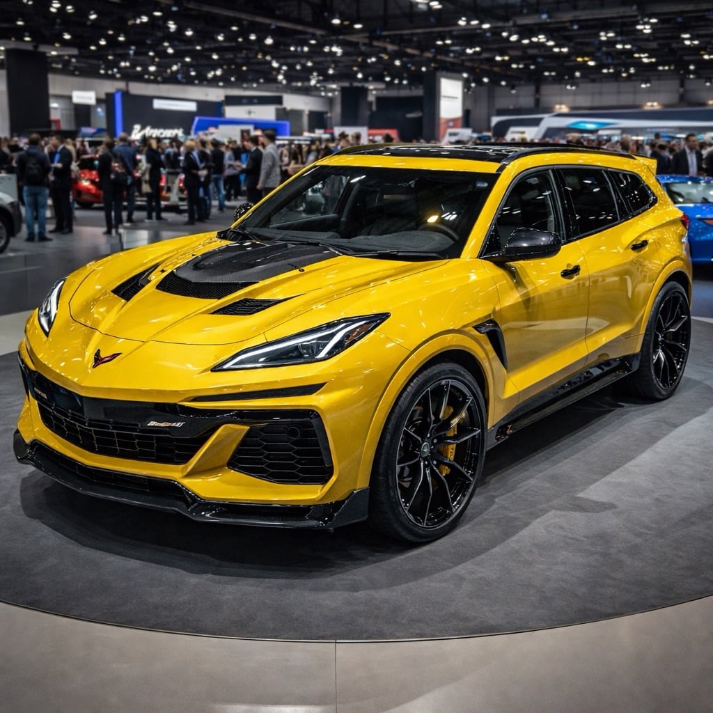 2026 Corvette SUV render.