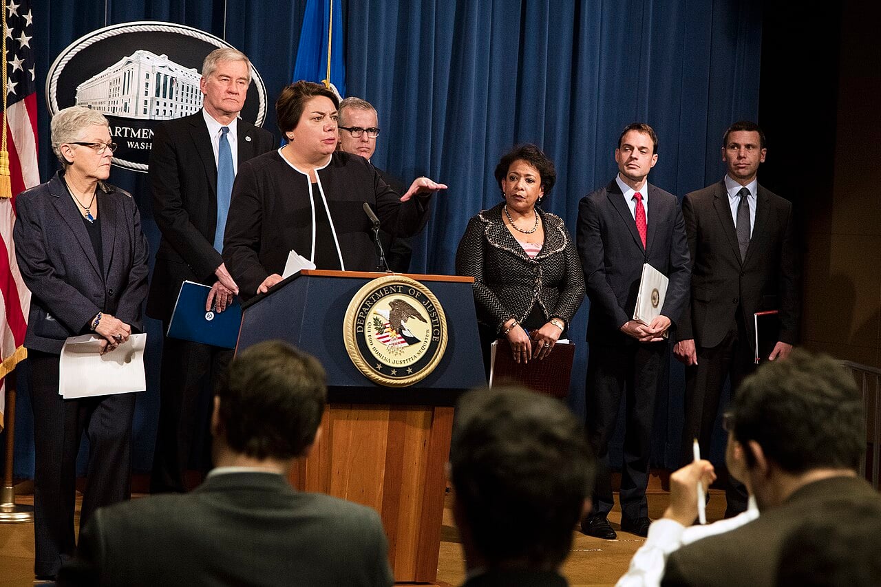 CBP Attends Press Conference at the DOJ-Volkswagen Emissions Investigation.