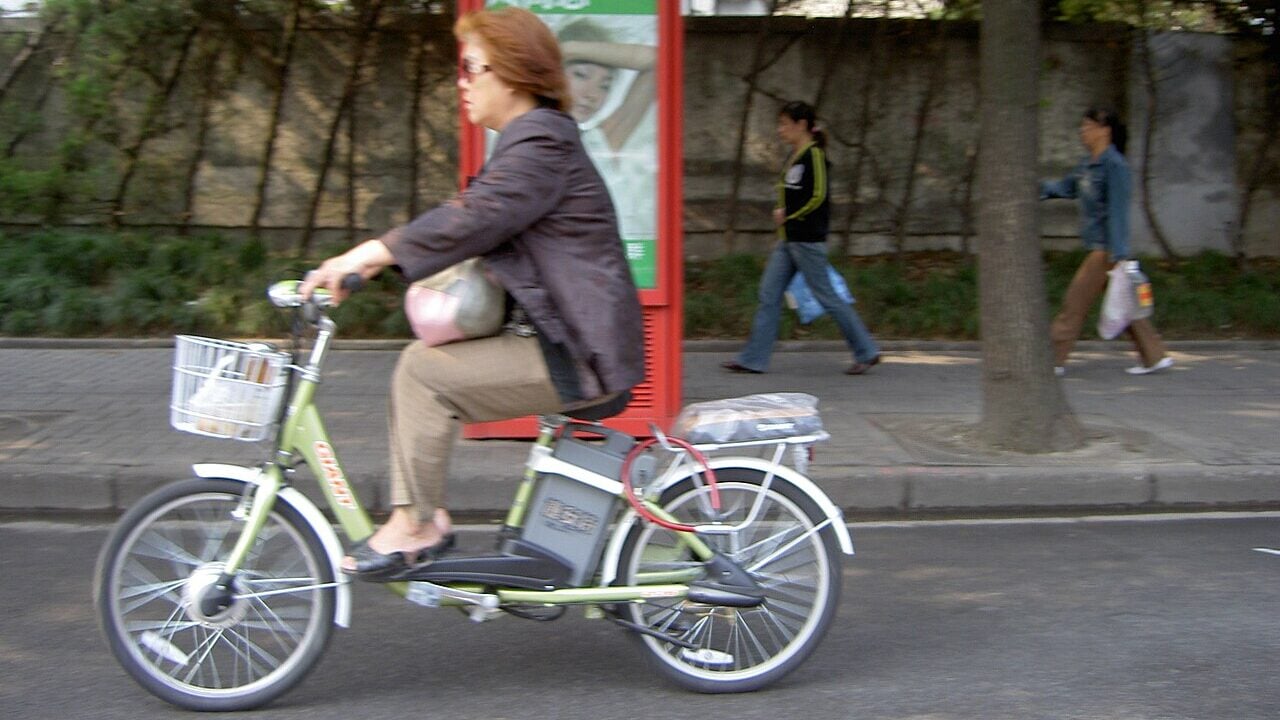 Electric bicycle.
