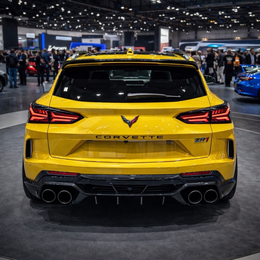 2026 Corvette SUV render.
