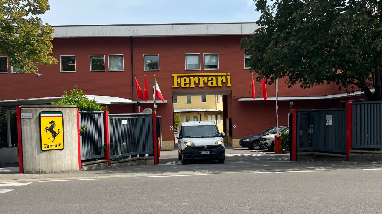 Ferrari Entrance in Maranello