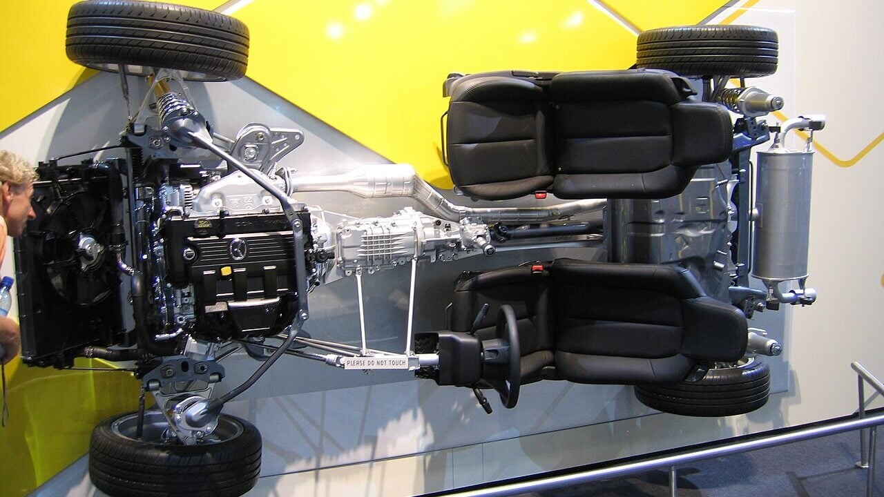 Mazda MX5 Internals.