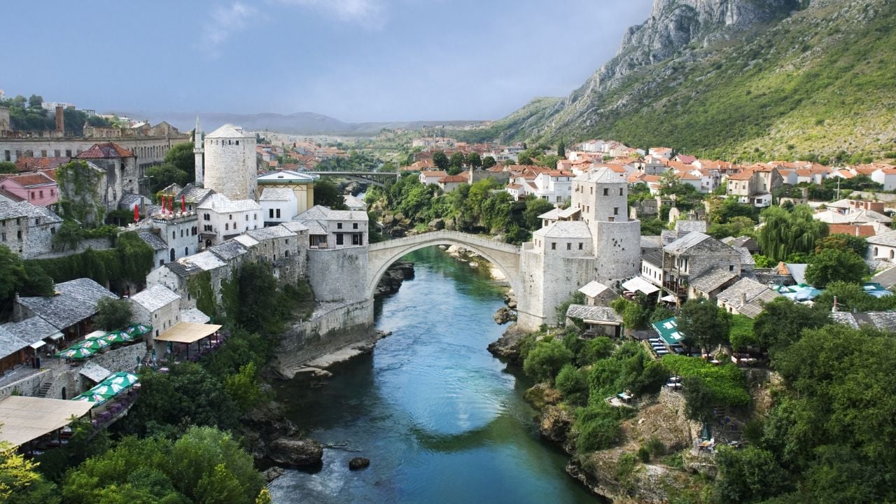 The Old Bridge in Mostar