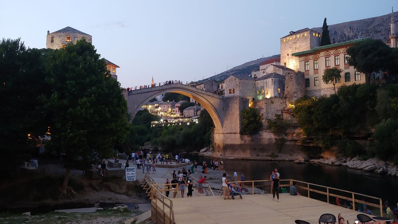 The Old Bridge in Mostar