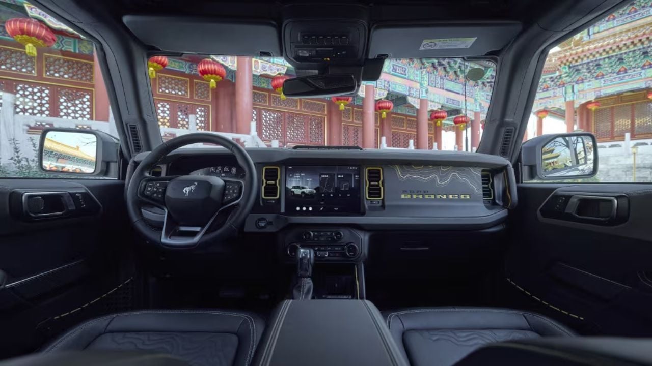 Ford Bronco Interior