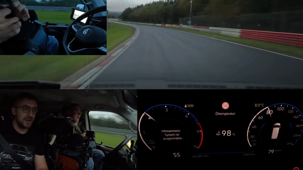 Leo and Misha Driving