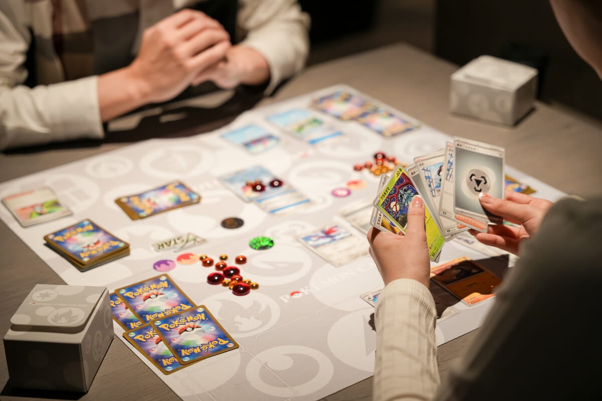 Pokemon trading card game.