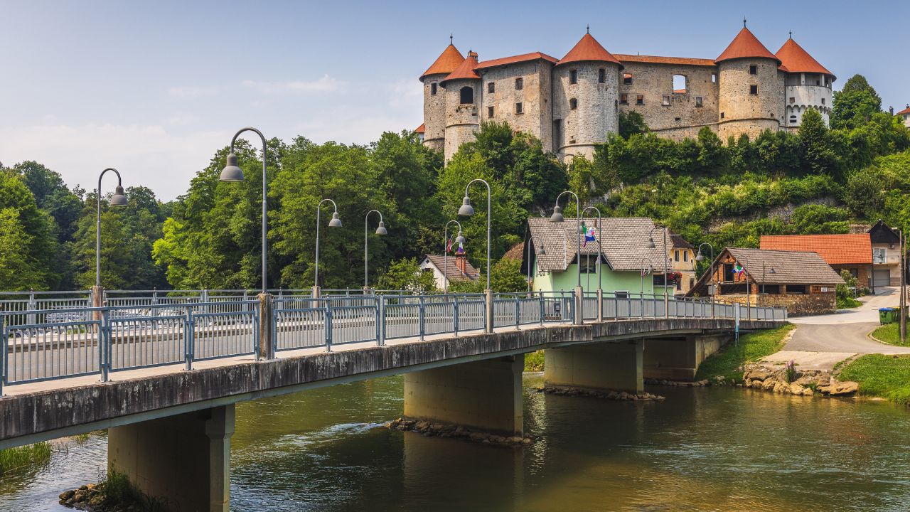 Žužemberk, a town located southeast of the Slovenian capital of Ljubljana.