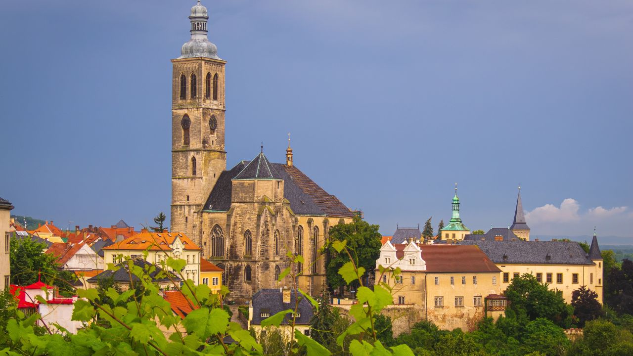 Kutná Hora, a town in the Central Bohemian Region of the Czech Republic.