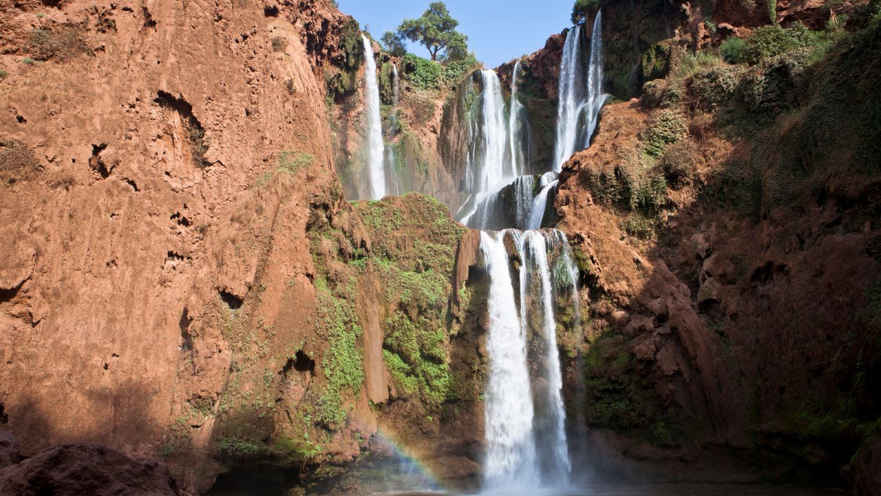 Cascades d'Ouzoud, Tanaghmeil, Azilal, Morocco, North Africa