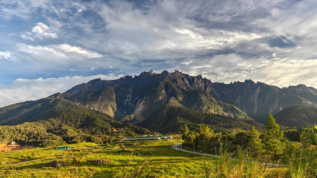 Natural beauty of Mount Kinabalu National Park, UNESCO World Heritage Site in Sabah, Malaysia.