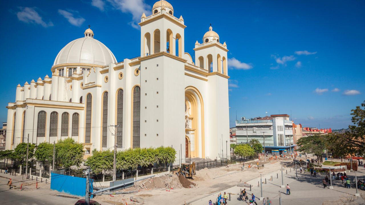 San Salvador Cathedral. San Salvador, El Salvador.