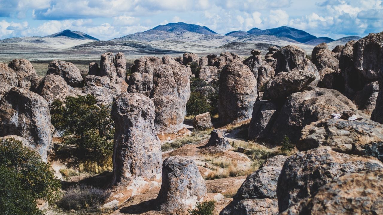 New Mexico City of Rocks Formation
