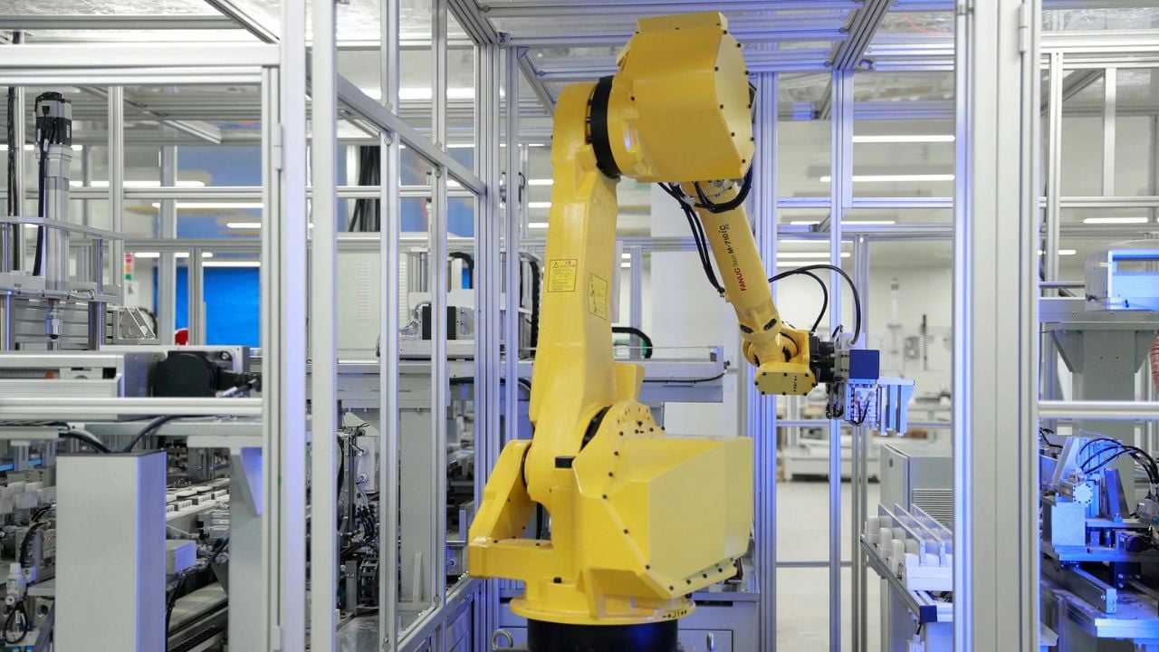 BYD Factory Robot