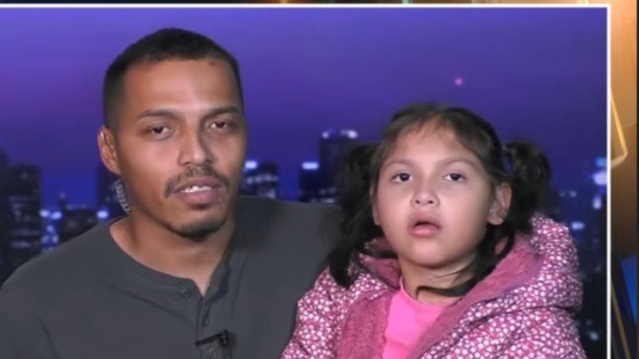 Father and daughter.