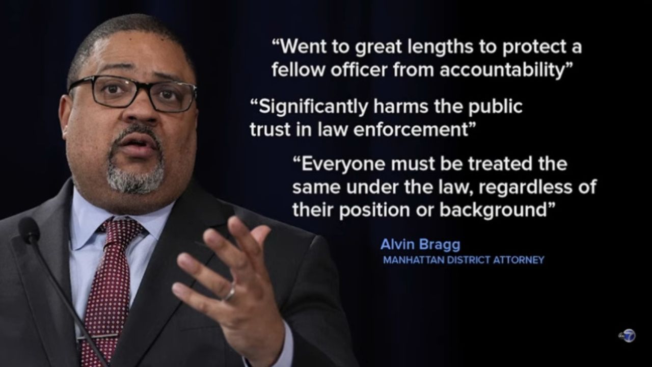 NYC cops accused of covering up a DUI by a fellow cop.