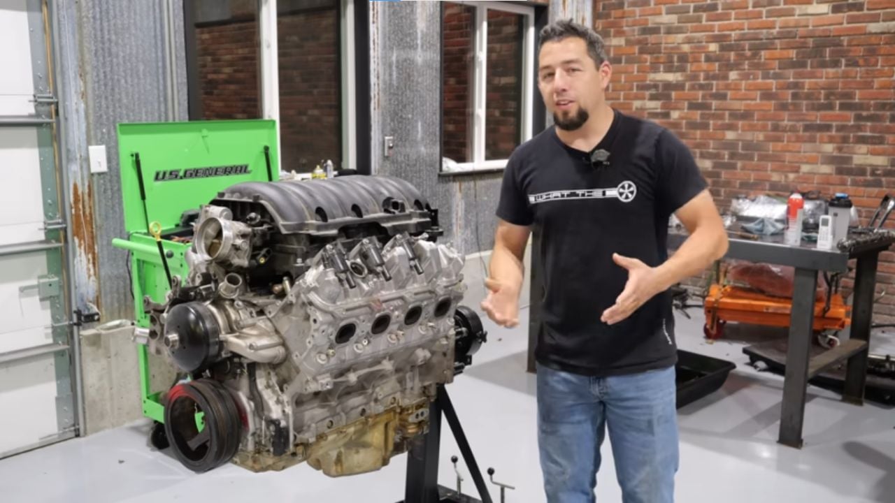 GM 6.2-liter L87 V8 gasoline engine.