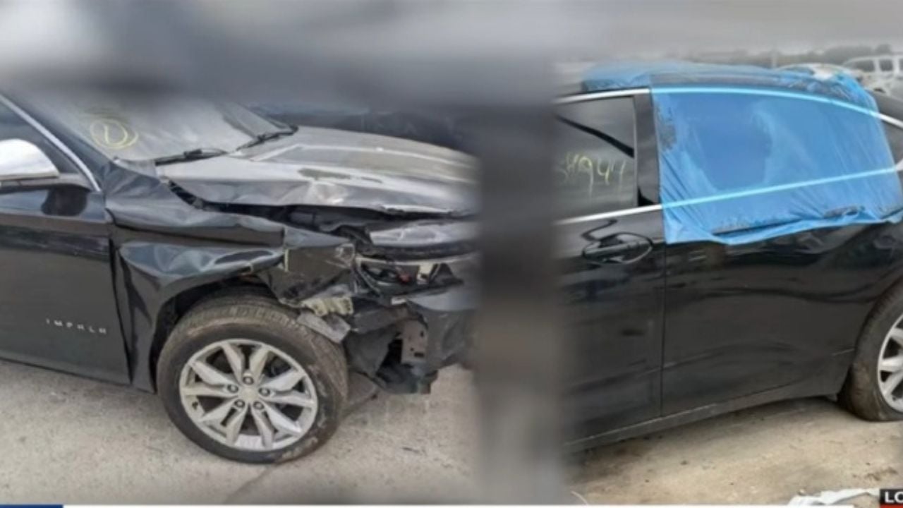Total loss Chevy Impala.