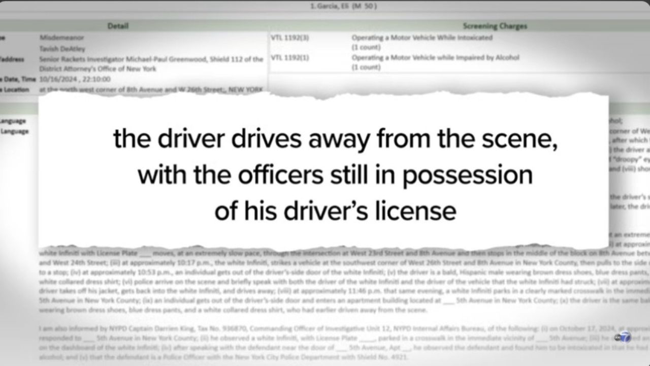 NYC cops accused of covering up a DUI by a fellow cop.