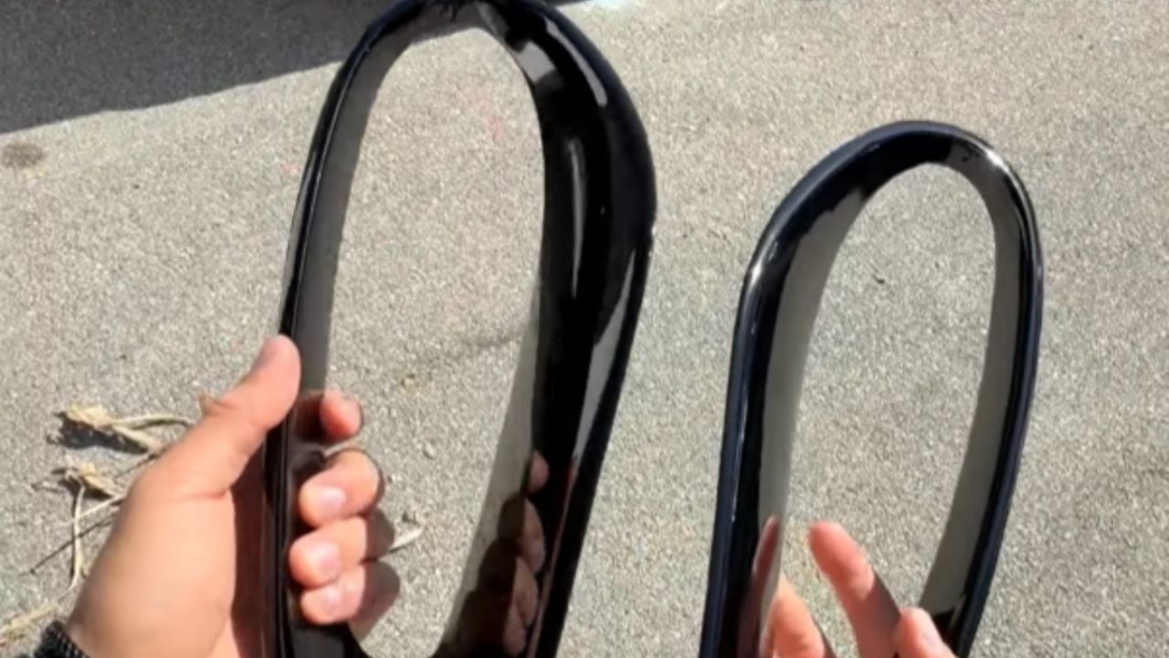 Porsche 911 side air duct.