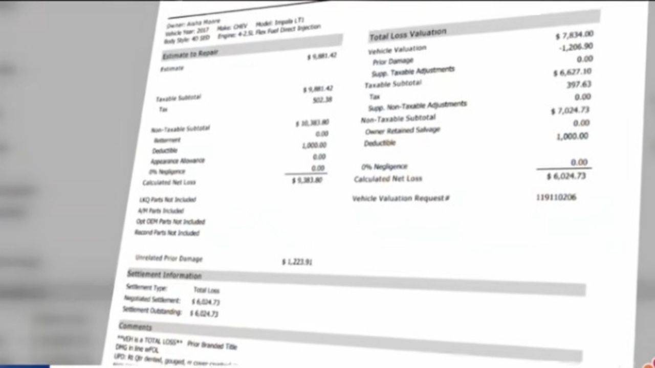 Insurance document.