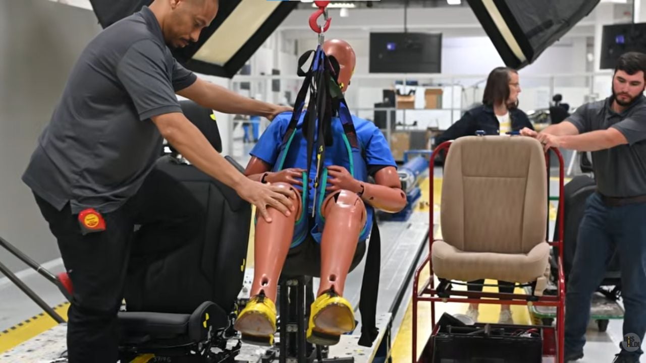 IIHS Whiplash test.