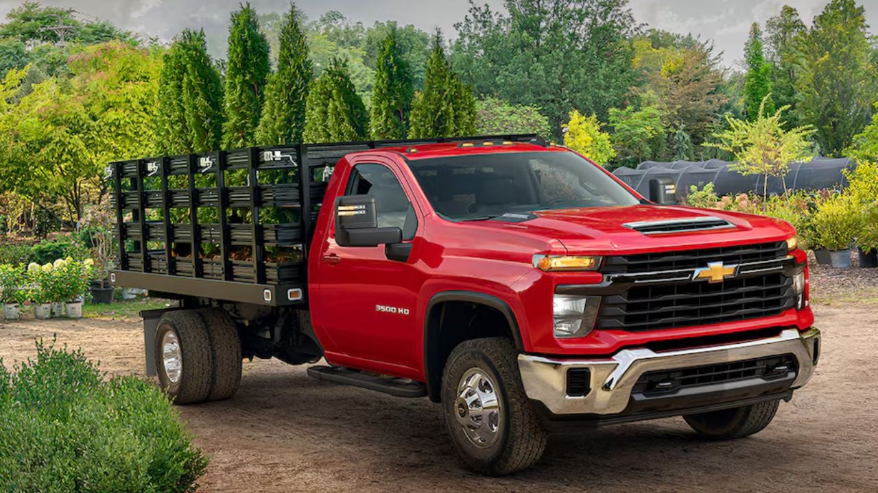 2025 Chevrolet Silverado 3500 HD chassis cab.