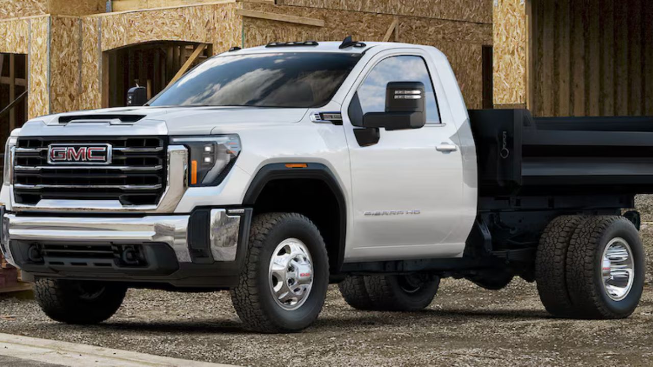 2026 GMC Sierra 3500 HD chassis cab.