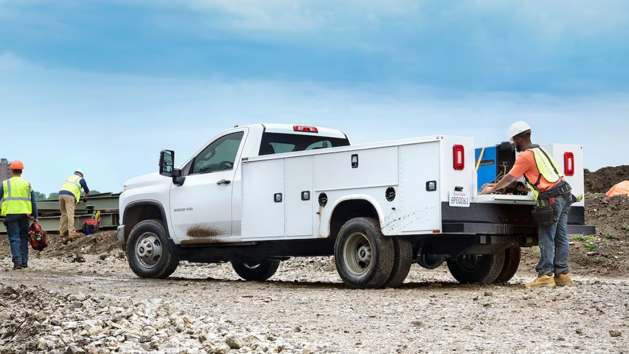 2025 Chevrolet Silverado 3500 HD chassis cab.
