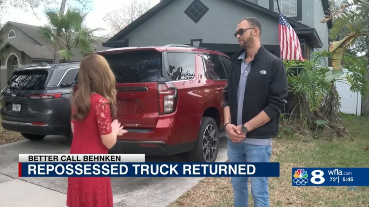 Florida man's SUV wrongfully seized from own driveway.