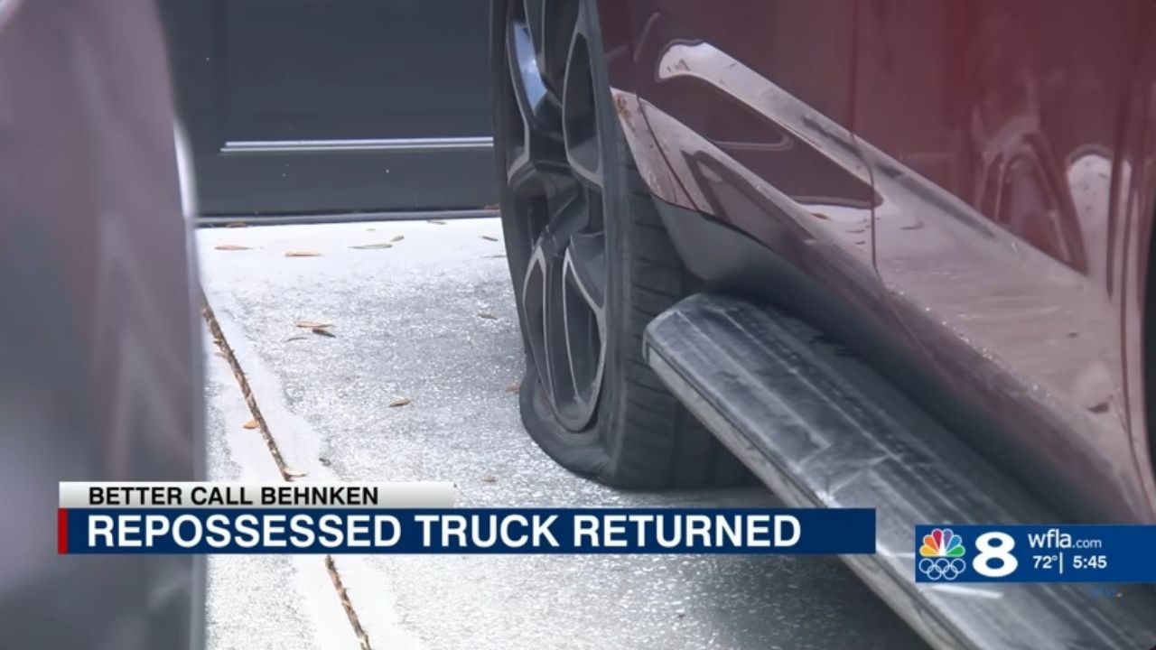 Florida man's SUV wrongfully seized from own driveway.